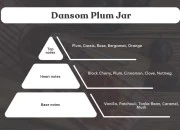 Damson Plum Jam - Aromatična sveća od sojinog voska sa pamučnim fitiljem (110gr)-
