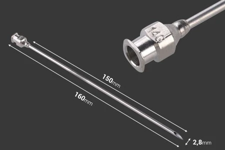 Metalna igla 160mm za plastični špric-3
