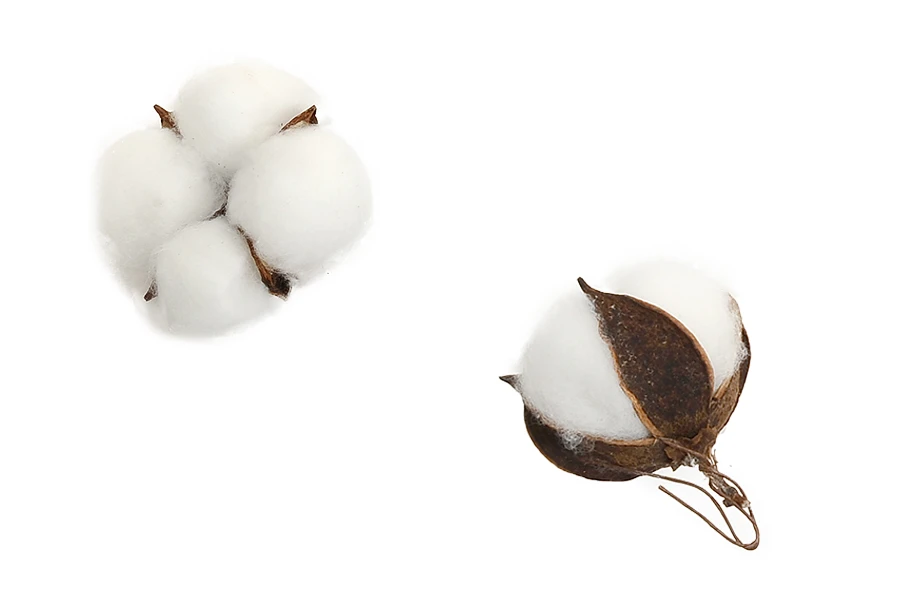 Dekorativni cvetovi pamuka - 5 kom-slika_proizvoda