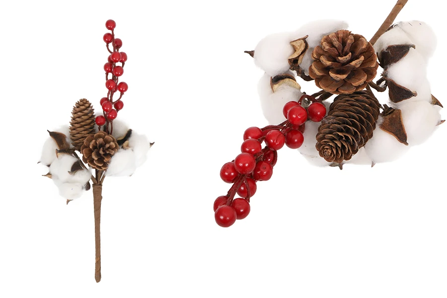 Dekorativni buket - cvet pamuka-slika_proizvoda