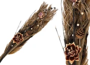 Ukrasne braon grane sa cvećem 80 cm-slika_proizvoda