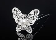 Dekorativna metalna ukosnica sa biserom i kamenčićima, u obliku leptira (širina 43 mm, visina 31 mm) - 20 kom-dimenzije_slike