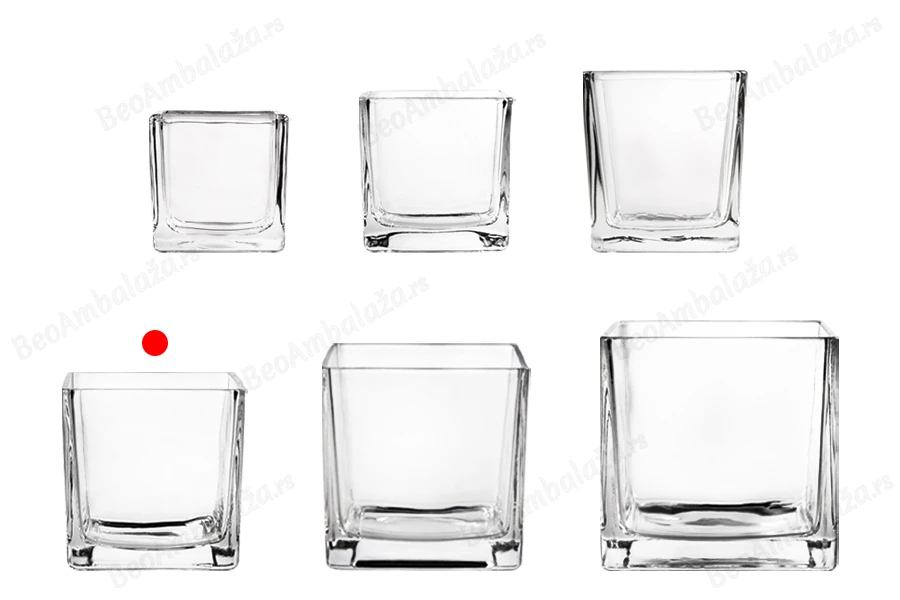 Dekorativna staklena posuda za svećice, 100x100 mm-grupa_slika