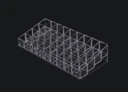 Stalak (postolje) od pleksiglasa 260x120x60mm sa 4 nivoa (36 mesta) Stalak (postolje) od pleksiglasa 260x120x60mm sa 4 nivoa (36 mesta)