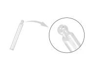 Staklena providna cevčica za pipete PP20 (30mL) - dužina 62 mm Staklena providna cevčica za pipete PP20 (30mL) - dužina 62 mm