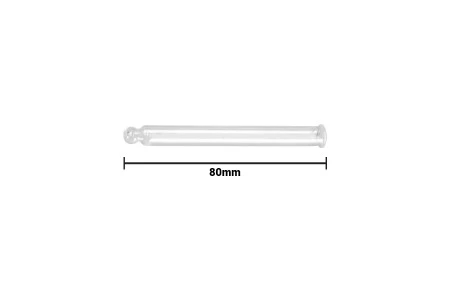 Staklena providna cevčica za pipetu PP24 (60mL) - dužina 80mm-2