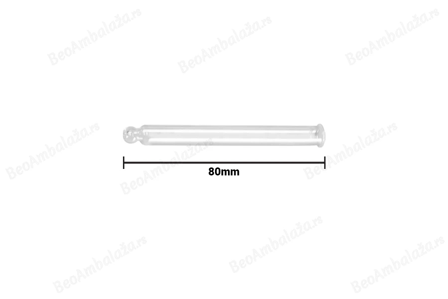 Staklena providna cevčica za pipetu PP24 (60mL) - dužina 80mm-dimenzije_slike