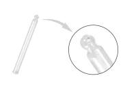 Staklena providna cevčica za pipetu PP28 (100mL) - dužina 95mm