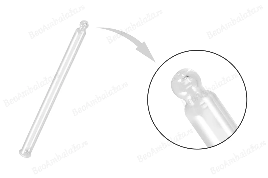 Staklena providna cevčica za pipetu PP28 (200mL) - dužina 95mm-slika_proizvoda