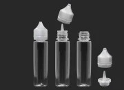 PET flašica 60mL sa plastičnom kapaljkom i providnim zatvaračem za dopunu za električnu cigaretu - 50 kom PET flašica 60mL sa plastičnom kapaljkom i providnim zatvaračem za dopunu za električnu cigaretu - 50 kom