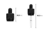 Pipeta od 20mL sa crnim CRC navojnim prstenom, oznakama za zapreminu i MAT crnom gumicom - pojedinačno pakovanje Pipeta od 20mL sa crnim CRC navojnim prstenom, oznakama za zapreminu i MAT crnom gumicom - pojedinačno pakovanje-dimenzije_slike