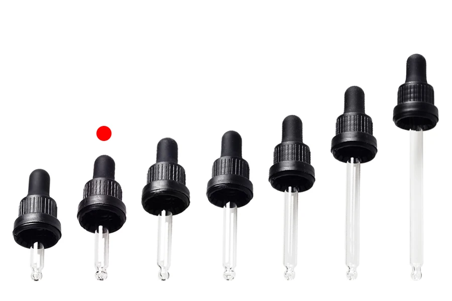 Pipeta od 10mL sa crnim širokim sigurnosnim zatvaračem, bez oznaka za zapreminu i crnom MAT ili crnom sjajnom gumicom - pojedinačno pakovanje Pipeta od 10mL sa crnim širokim sigurnosnim zatvaračem, bez oznaka za zapreminu i crnom MAT ili crnom sjajnom gumicom - pojedinačno pakovanje