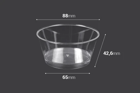 Plastična posudica za slatko 140mL - 25 kom-2