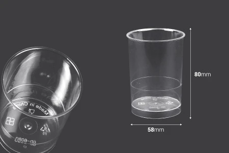 Plastična cilindrična posudica za slatko 150mL - 10 kom-2