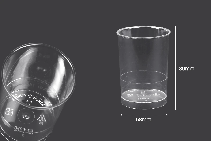 Plastična cilindrična posudica za slatko 150mL - 10 kom Plastična cilindrična posudica za slatko 150mL - 10 kom