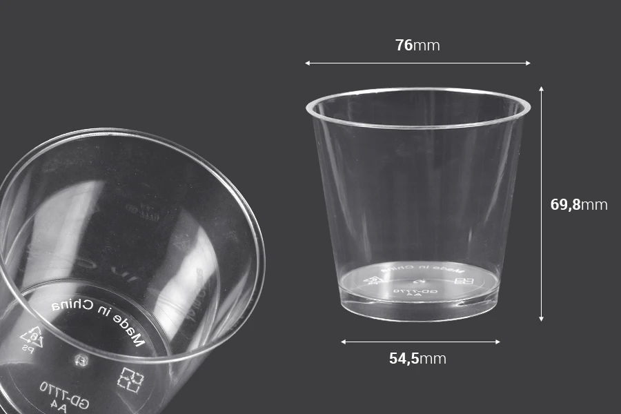 Plastična posudica za slatko 190mL - 25 kom Plastična posudica za slatko 190mL - 25 kom