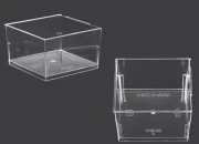 Četvrtasta plastična posudica za slatko 150mL - 10 kom Četvrtasta plastična posudica za slatko 150mL - 10 kom