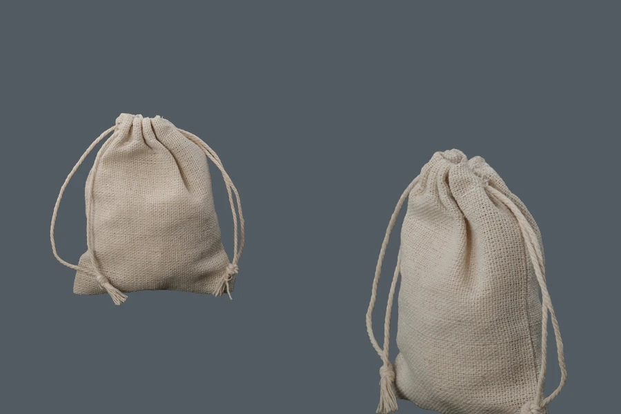 Platnena bež vrećica 80x100mm - 50 kom-slika_proizvoda