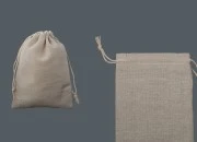 Platnena vrećica u bež boji 100x140mm - 50 kom Platnena vrećica u bež boji 100x140mm - 50 kom