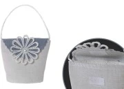 Ručno izrađene vrećice u sivo-beloj boji sa ručkicom, 62x43x77mm - 12 kom-dimenzije_slike