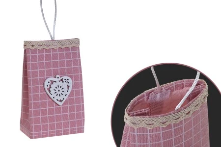 Ručno izrađene vrećice roze boje, 75x44x122mm - 12 kom-2