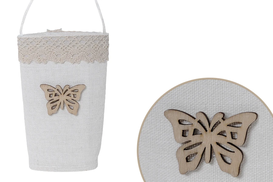 Ručno izrađene vrećice u krem-beloj boji, 64x45x124mm - 12 kom-slika_proizvoda