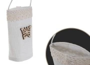 Ručno izrađene vrećice u krem-beloj boji, 64x45x124mm - 12 kom-dimenzije_slike