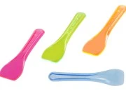 Plastične kašike za slatkiše - sladoled 9,5 cm u boji - 100 kom (miks)