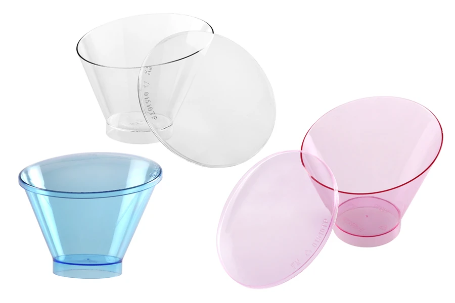 Plastična čaša 130ml sa poklopcem za slatkiše-slika_proizvoda