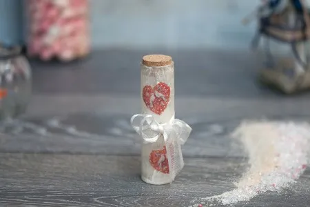 Staklene epruvete 50mL, sa plutanim čepom za poklončiće i dekoraciju-7