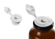 Zatvarač plastični flip top beli - 12 kom Zatvarač plastični flip top beli - 12 kom