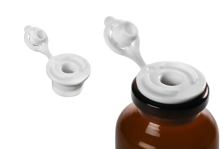 Zatvarač plastični flip top beli - 12 kom-5