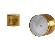 Plastični zatvarač PP18 sa aluminijumskim zlatnim premazom i unutrašnjom zaptivkom - 12 kom Plastični zatvarač PP18 sa aluminijumskim zlatnim premazom i unutrašnjom zaptivkom - 12 kom