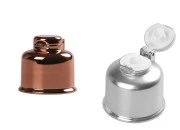 Plastični flip top zatvarač PP24 sa aluminijumskim tankim premazom Plastični flip top zatvarač PP24 sa aluminijumskim tankim premazom-slika_proizvoda