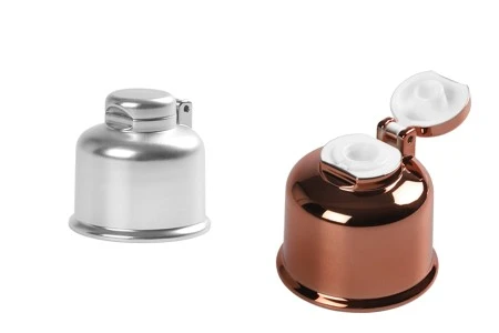 Plastični flip top zatvarač PP24 sa aluminijumskim tankim premazom-2