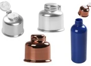 Plastični flip top zatvarač PP24 sa aluminijumskim tankim premazom Plastični flip top zatvarač PP24 sa aluminijumskim tankim premazom-