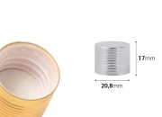 Plastični zatvarač PP18 sa aluminijumskim premazom i unutrašnjom zaptivkom Plastični zatvarač PP18 sa aluminijumskim premazom i unutrašnjom zaptivkom