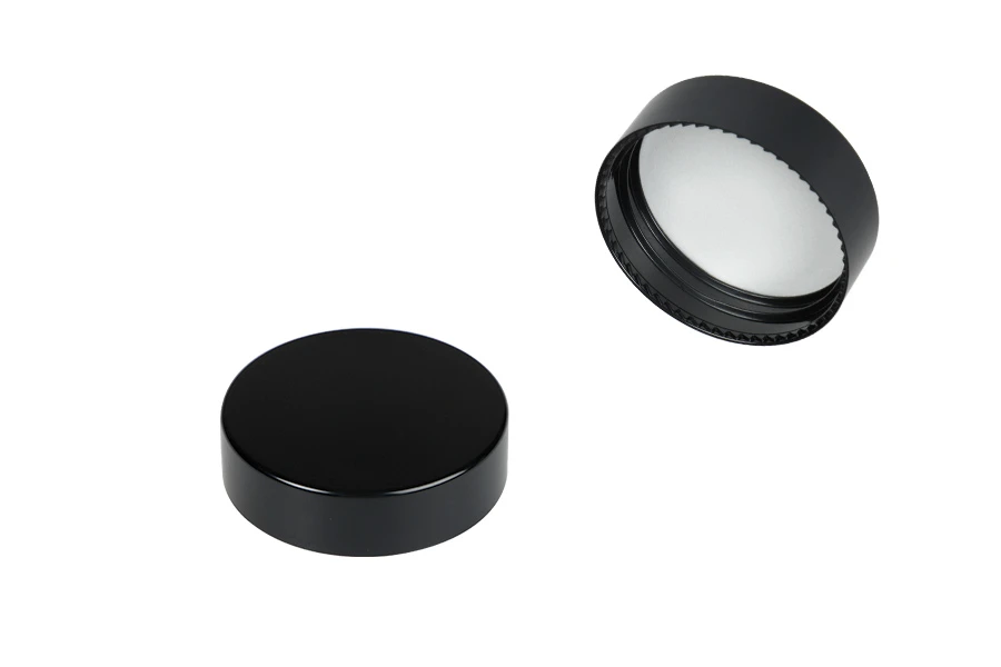 Plastični crni MAT zatvarač sa unutrašnjom zaptivkom-slika_proizvoda