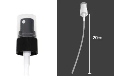 Plastični raspršivač 20/410 sa providnim zatvaračem za uljane teksture-2
