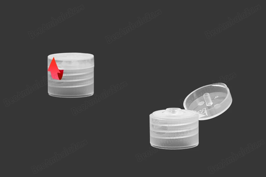 Plastični providni flip top zatvarač PP20-dimenzije_slike
