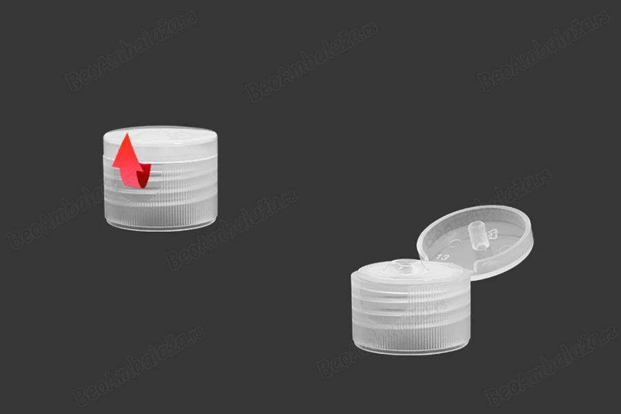 Plastični providni flip top zatvarač PP24-dimenzije_slike