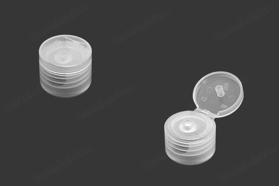 Plastični providni flip top zatvarač PP24-slika_proizvoda