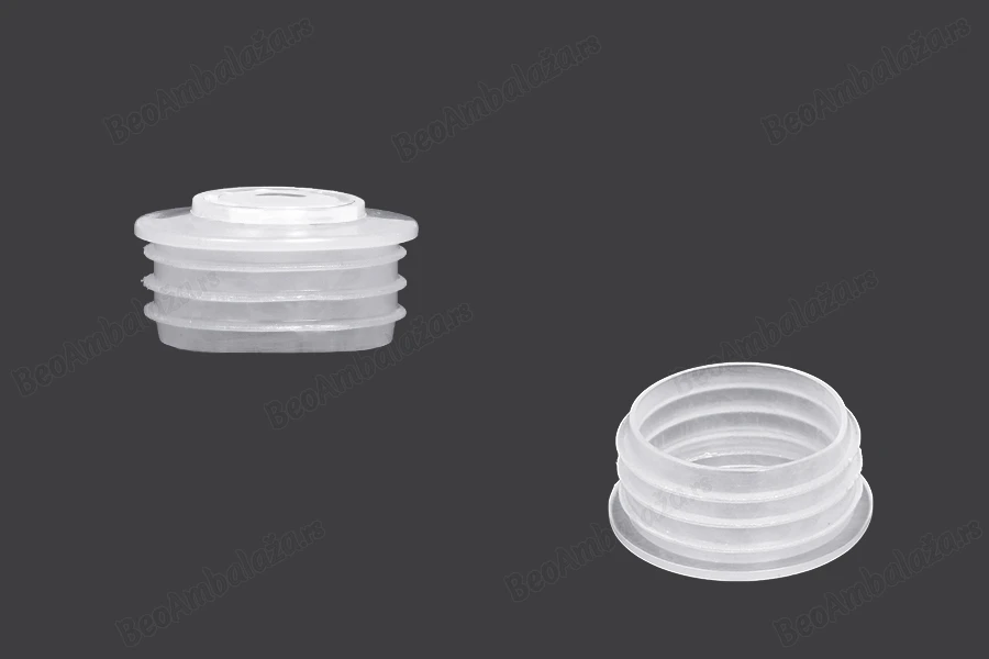 Plastični čep sa poklopcem za flaše PP28 - 50 kom-