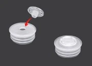 Plastični čep sa poklopcem za flaše PP28 - 50 kom Plastični čep sa poklopcem za flaše PP28 - 50 kom