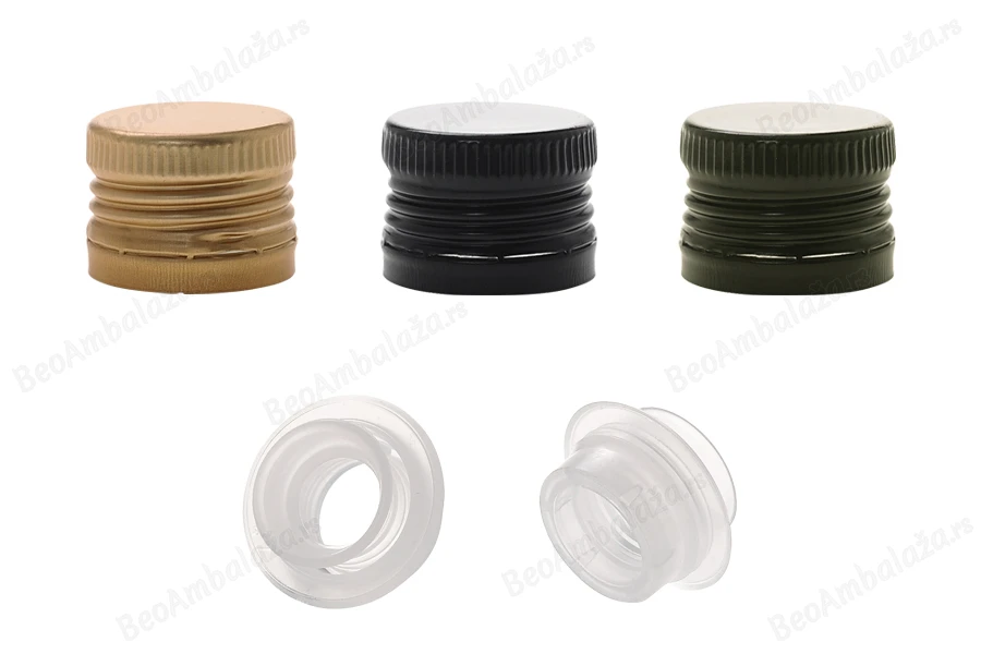 Navojni aluminijumski zatvarač 31,5x24mm sa regulatorom toka-slika_proizvoda