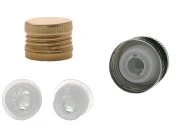 Aluminijumski navojni zatvarač 31,5x24mm sa regulatorom toka Aluminijumski navojni zatvarač 31,5x24mm sa regulatorom toka-slika_proizvoda