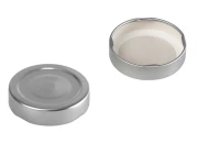 Zatvarač T.O. 58 Deep srebrni sa flipom - 20 kom-slika_proizvoda