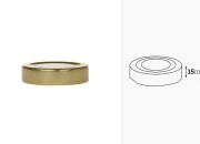 Zatvarač T.O. 58 DEEP zlatni bez flipa - 20 kom-dimenzije_slike