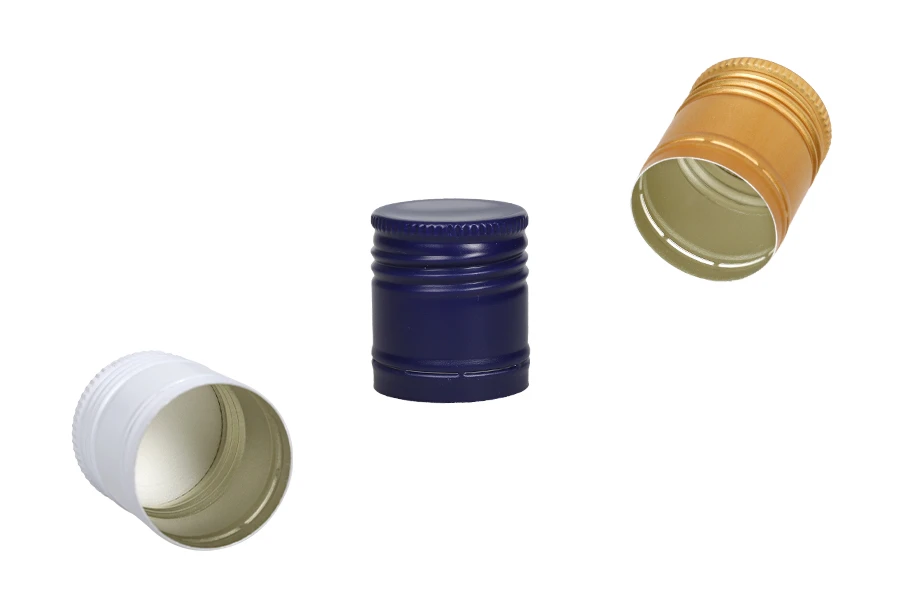 Aluminijumski navojni zatvarač PP30 sa prstenom Aluminijumski navojni zatvarač PP30 sa prstenom