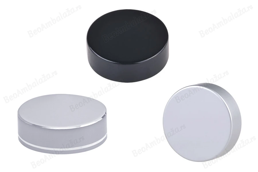 Plastični zatvarač sa aluminijumskim premazom i unutrašnjom zaptivkom (za teglicu za kreme šifra: 16-392)-